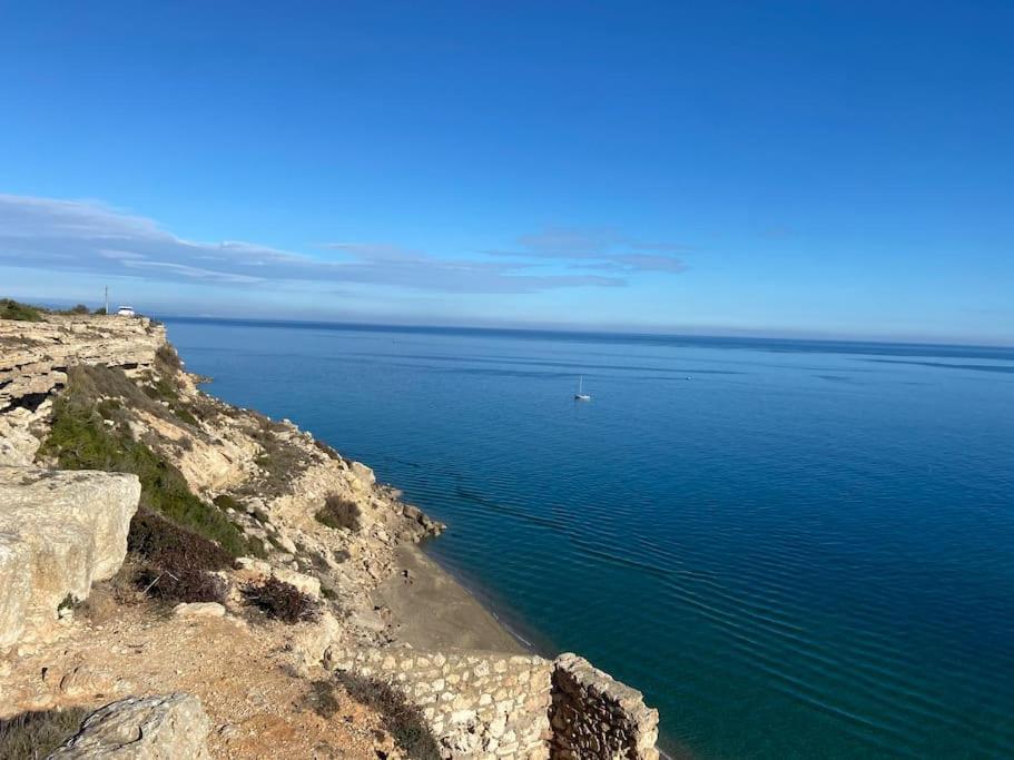 Les Voiles Blanches T2 Luxe A 100M De La Plage Leucate Esterno foto