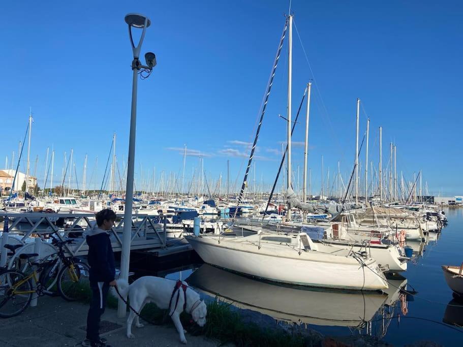 Les Voiles Blanches T2 Luxe A 100M De La Plage Leucate Esterno foto