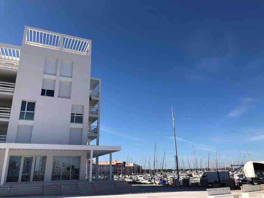 Les Voiles Blanches T2 Luxe A 100M De La Plage Leucate Esterno foto