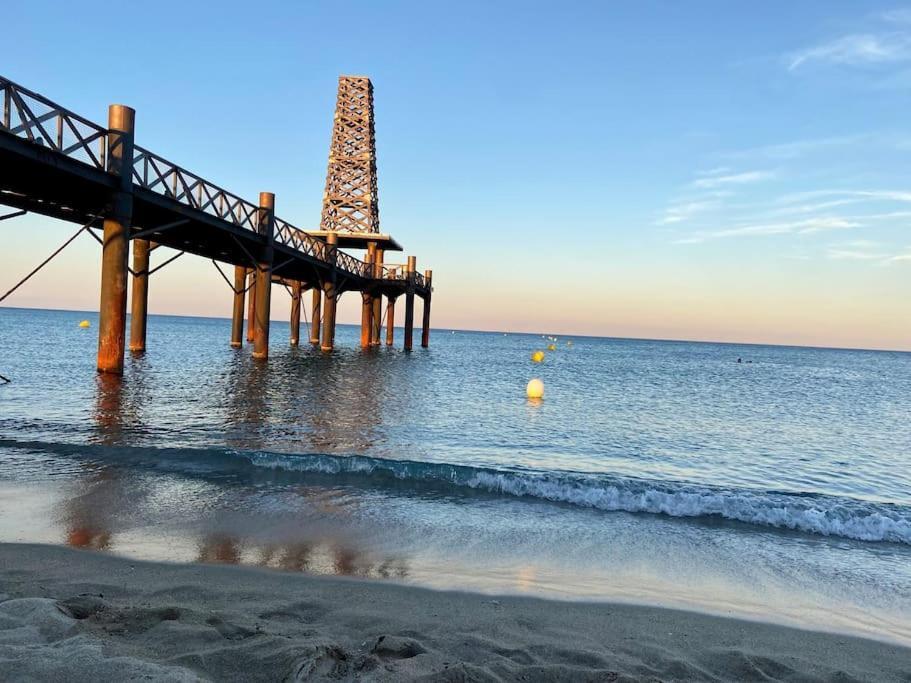 Les Voiles Blanches T2 Luxe A 100M De La Plage Leucate Esterno foto